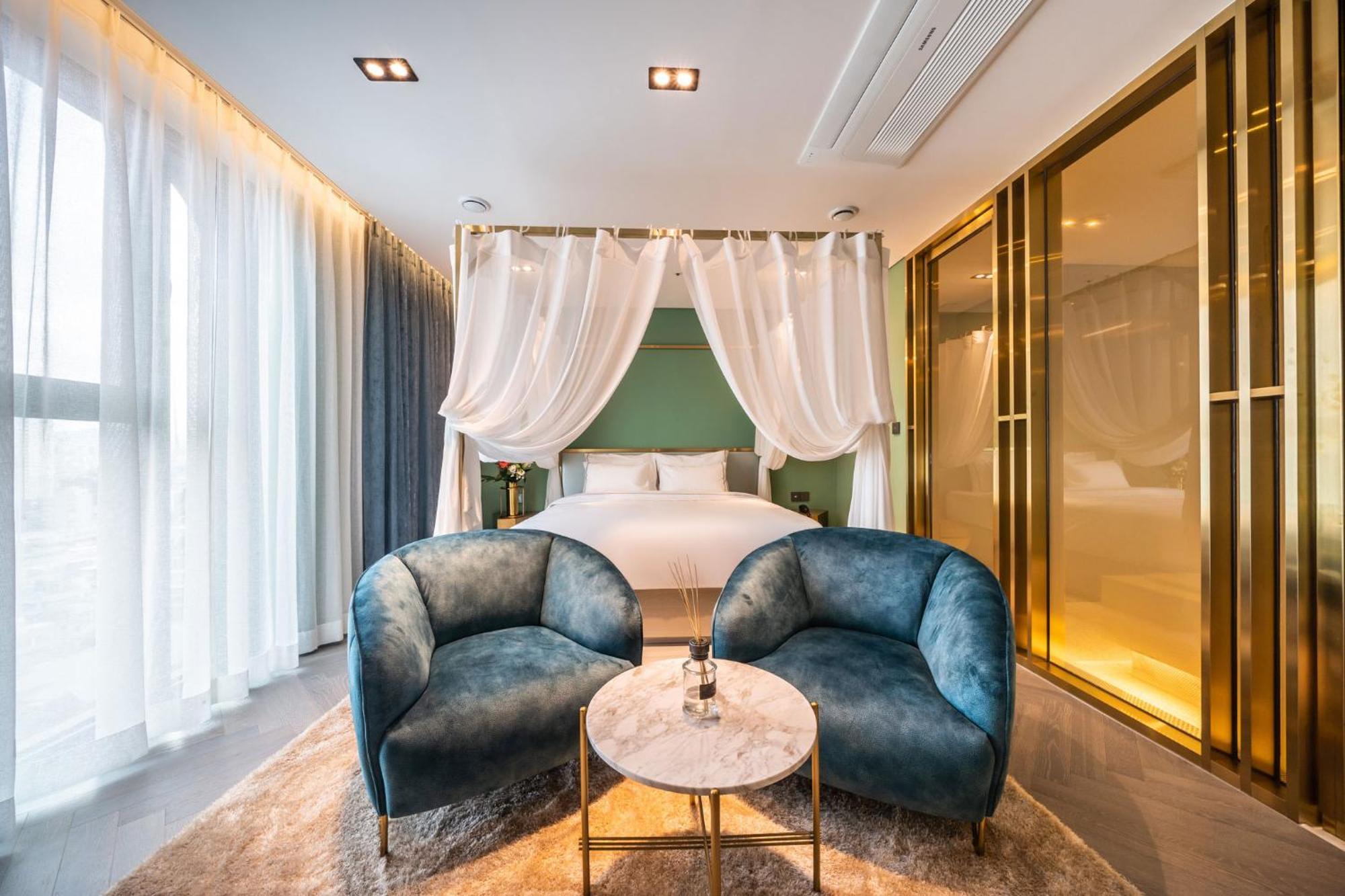Hotel The Castle Jamsil-Sene Seoul Exterior foto