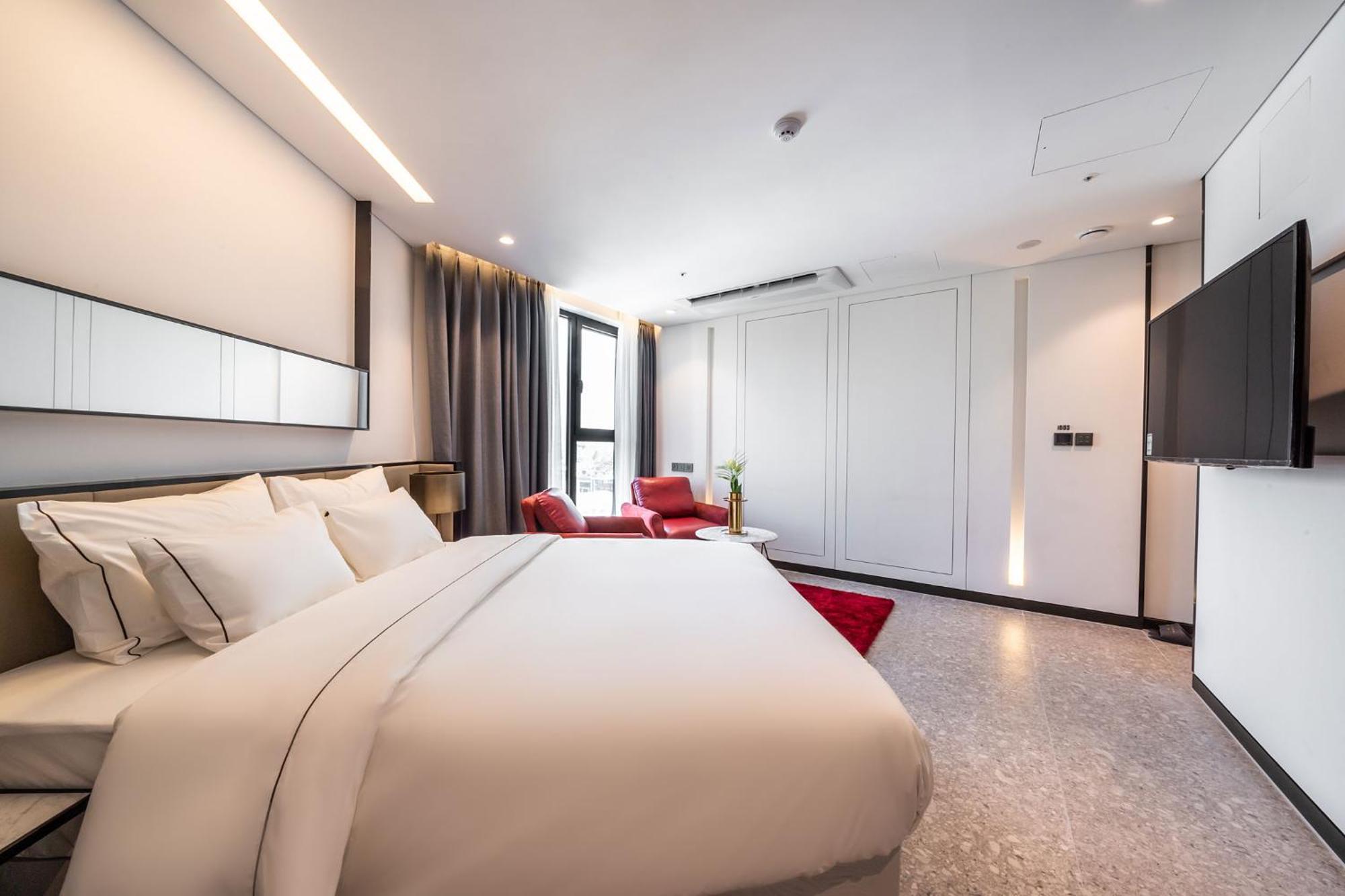 Hotel The Castle Jamsil-Sene Seoul Exterior foto